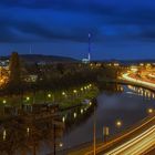 Saarbrücken zur blauen Stunde