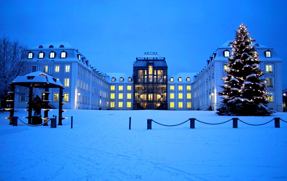 Saarbrücker Schloss im Advent