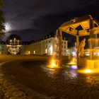 Saarbrücker Schloss mit Brunnen