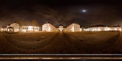 Saarbrücker Schlossplatz by Night - 360° Panorama