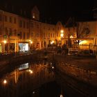 Saarburg an der Saar bei Nacht