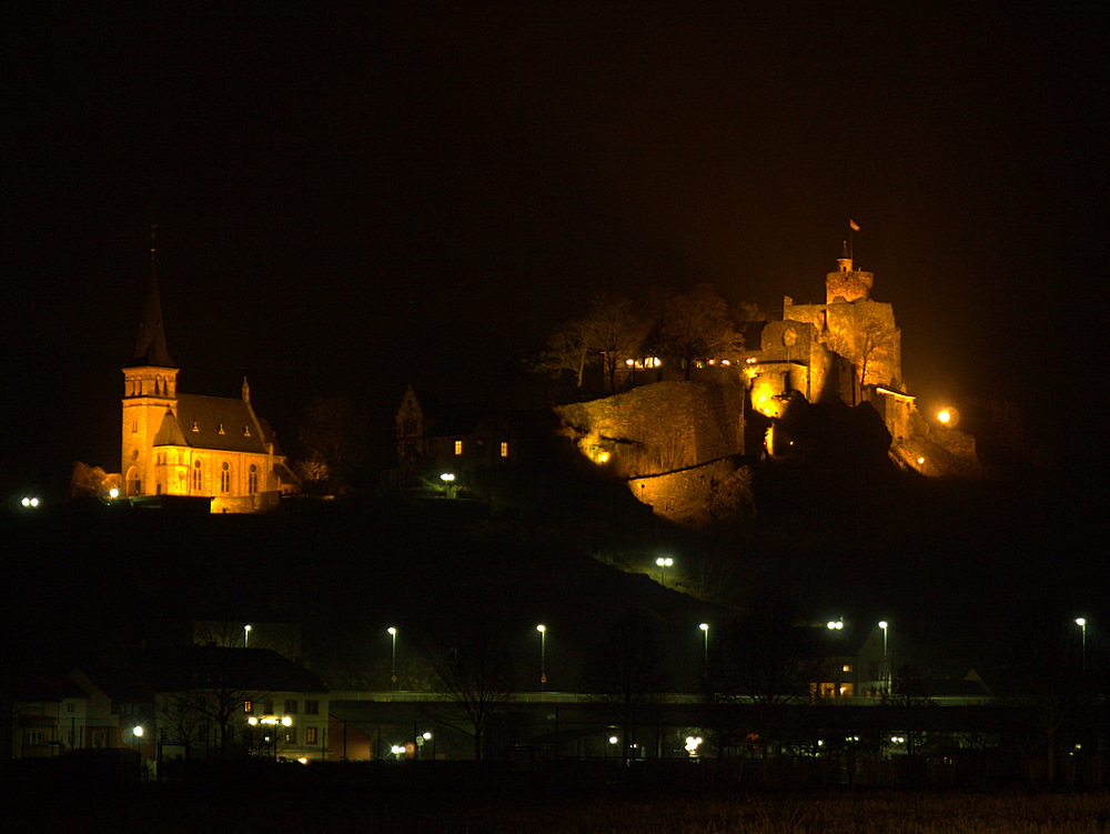 Saarburg bei Nacht 2