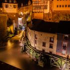 Saarburg bei Nacht