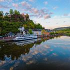 Saarburg - Burg und der Saarstern 