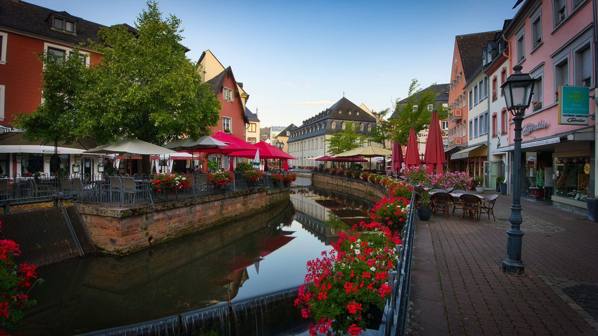 Saarburg früh am Morgen...