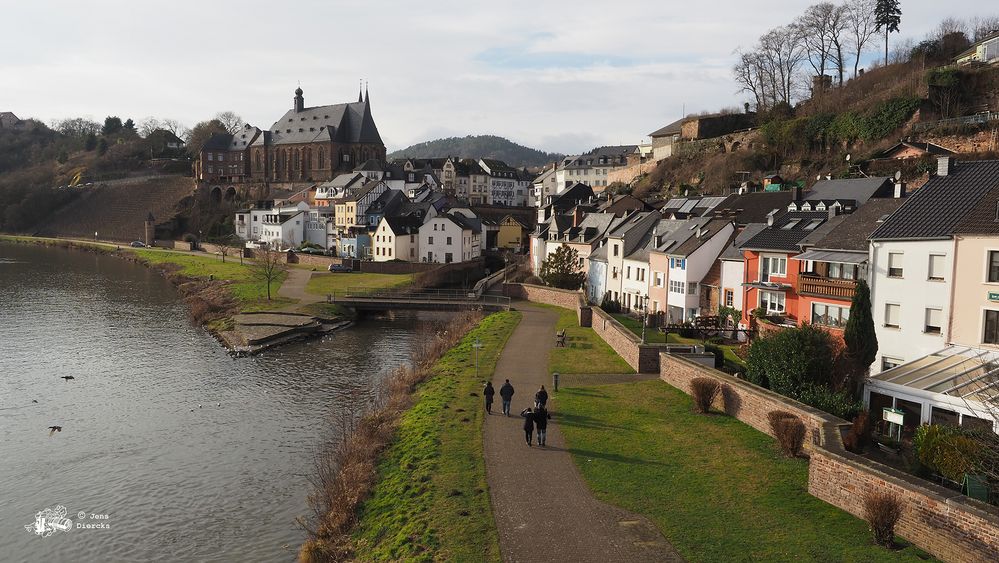 Saarburg im Januar 2017