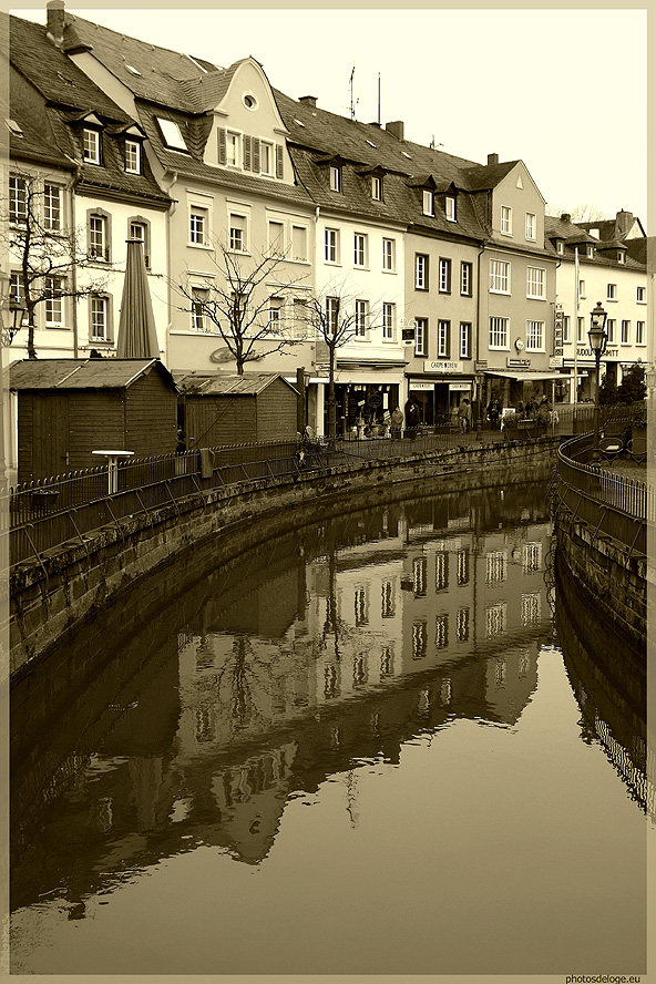 Saarburg im Winter