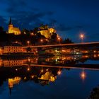 Saarburg in der blauen Stunde 