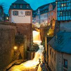 Saarburg und der Wasserfall