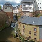 Saarburg (Wasserfall des Leukbaches mitten in der Stadt)