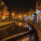 Saarburg Weihnachtsmarkt - die Nacht vor der Eröffnung