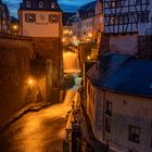 Saarburg zur blauen Stunde