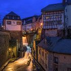 Saarburg zur Blauen Stunde