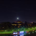 Saarländisches Staatstheater in Saarbrücken bei Nacht