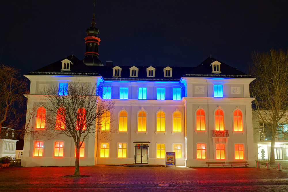 Saarland.Museum - Gelb Rot Blau (HDR)