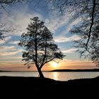 Saarow-Pieskow, Abendstimmung am Scharmützelsee