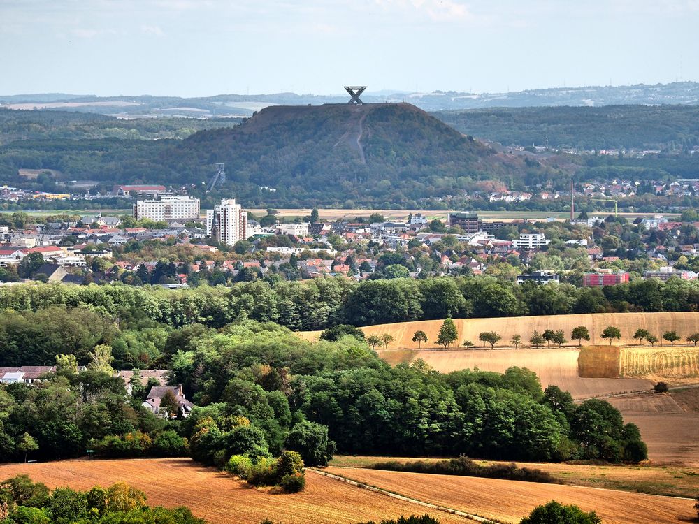 Saarpolygon auf Bergehalde Duhamel