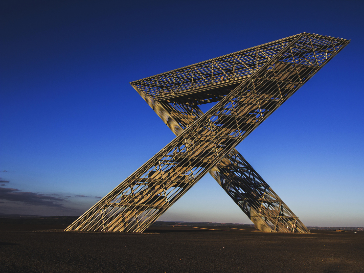 Saarpolygon  auf der Halde Ensdorf