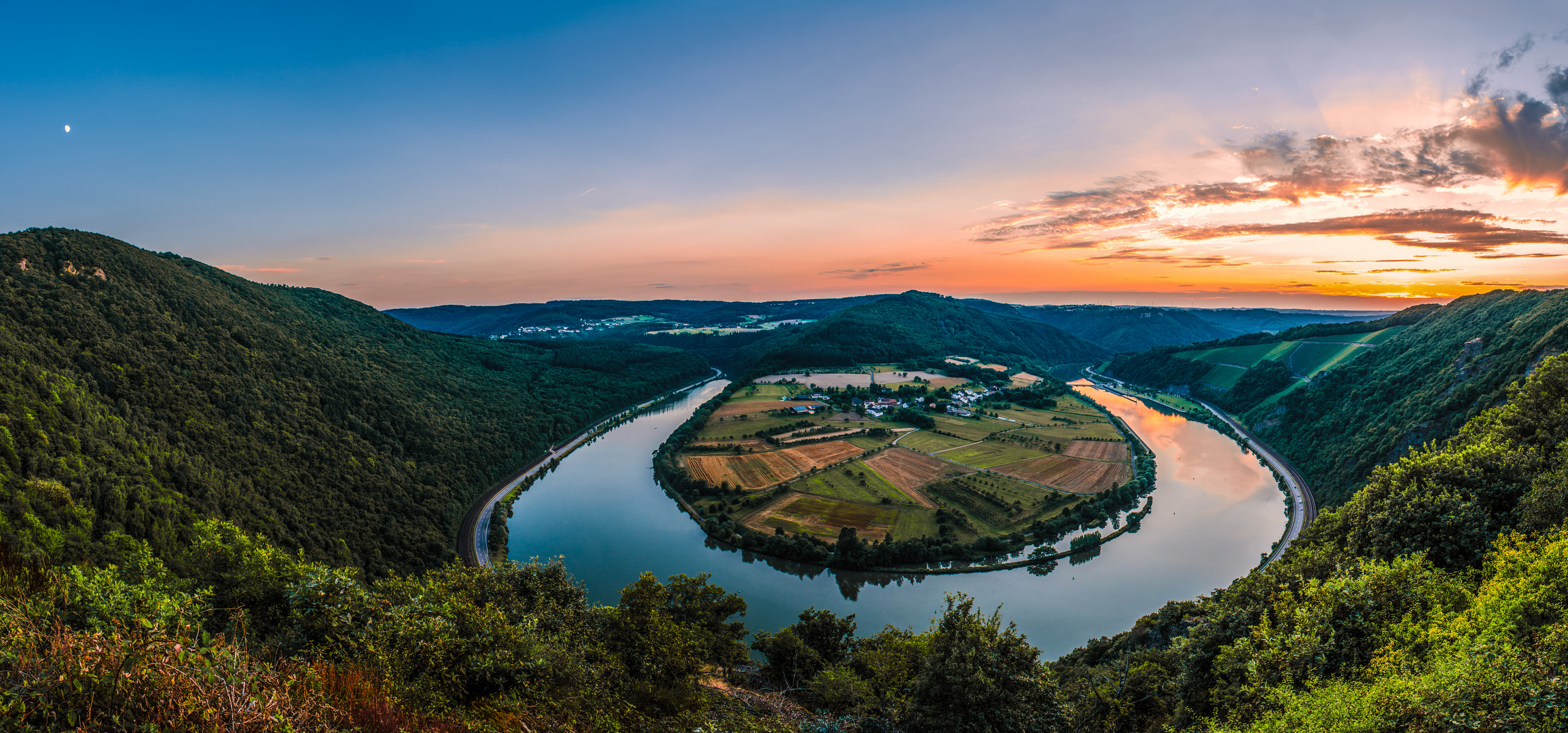 Saarschleife - Hamm/Serrig, Pfalz