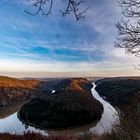 Saarschleife im Februar 