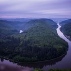 Saarschleife vor dem Sonnenaufgang