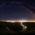 Saarschleife+Milchstrasse+Landschaftsfotografie+Saarland-Mettlach+Saarblende