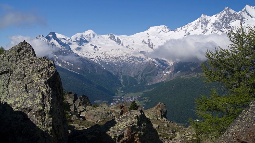 Saastaler Bergsommer 2013 - Höhenwanderweg Kreuzboden-Gspon