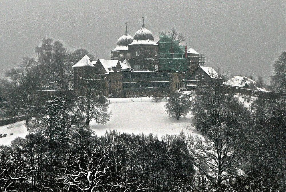 Sababurg im Winter.