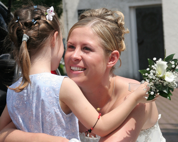 Sabine und ihr Blumenmädchen