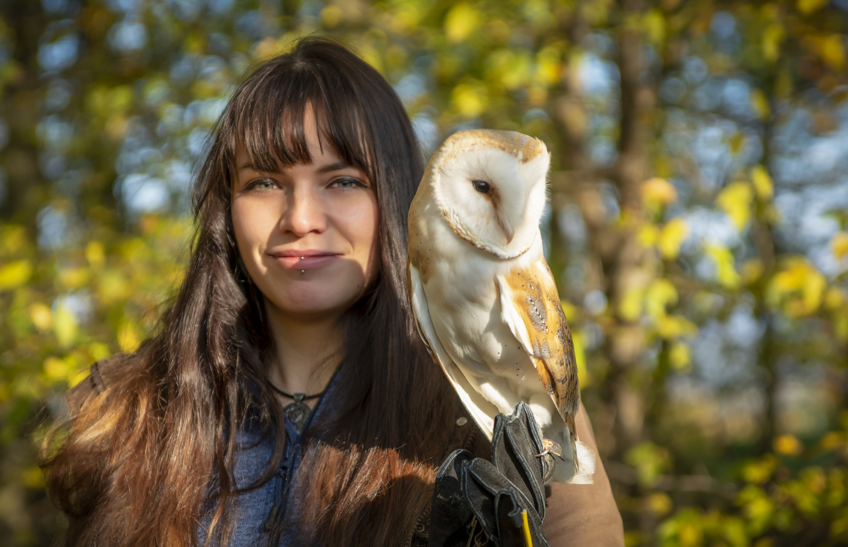 Sabine und Shu, die Schleiereule