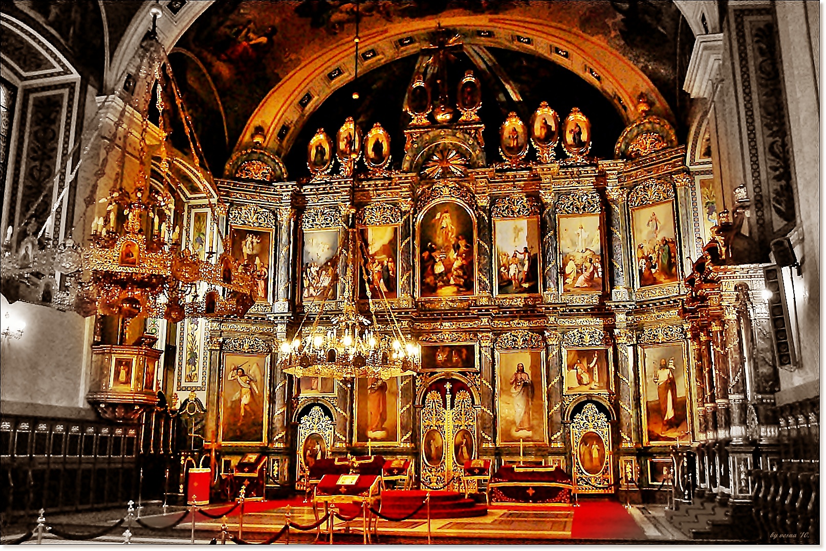 saborna crkva - ikonostas(iconostasis)