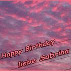 Sabrina hat Geburtstag