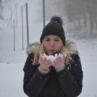 Sabrina im Schnee