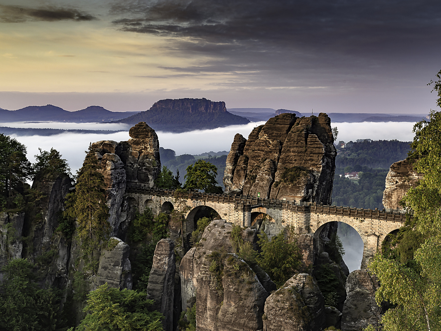 Sachsen - Elbsandsteingebirge - Basteifelsen