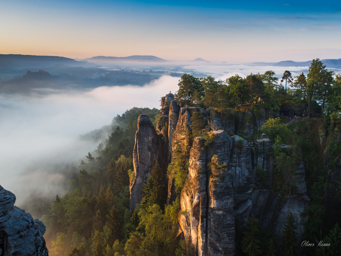 Sachsen - Elbsandsteingebirge - Basteifelsen