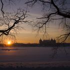 Sachsen - Schloß Moritzburg zum Sonnenuntergang 2