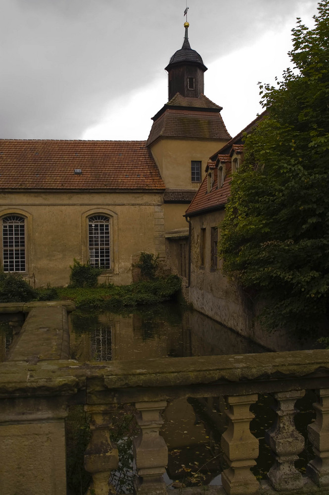 Sachsen - Wasserschloß Berbisdorf; " Hofkirche " 2