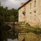 Sachsen - Wasserschloß zu Berbisdorf im Moritzburger Teichgebiet