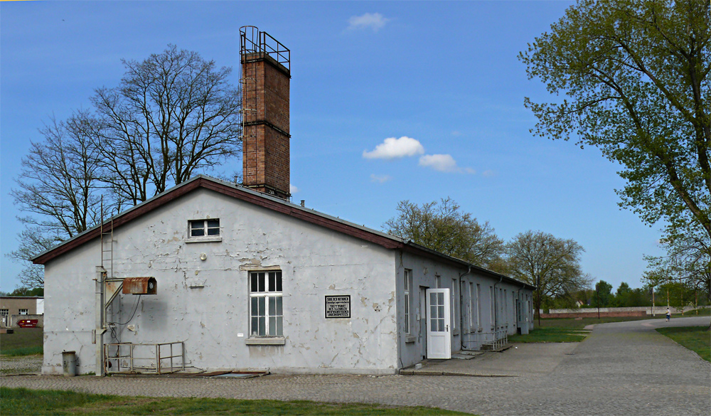 Sachsenhausen XIV; alles 'normal', nur die Wäscherei