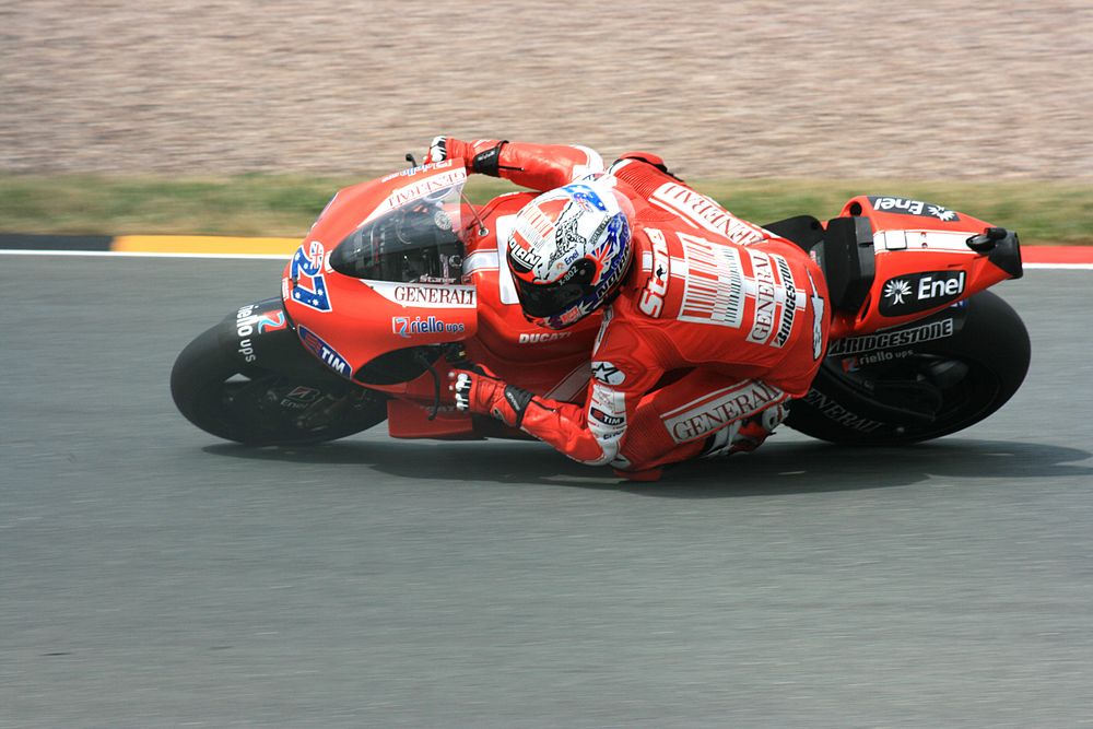 Sachsenring 2010 von Helmuth Deubel 