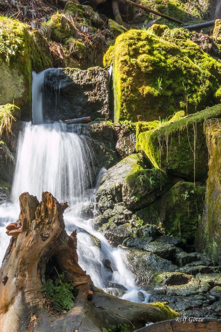 Sachsens größter Wasserfall