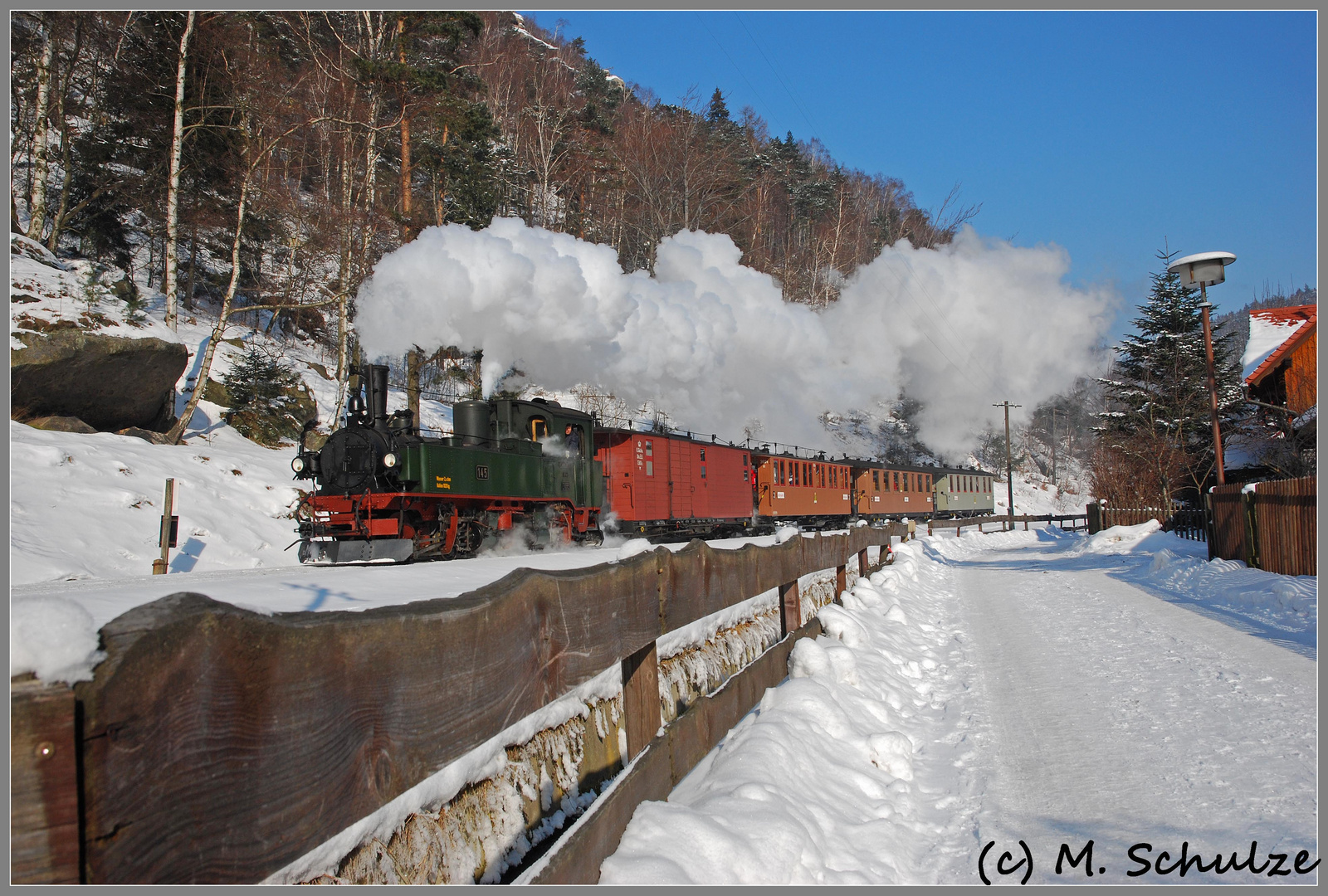 Sachsenzug fährt wieder im Winter!