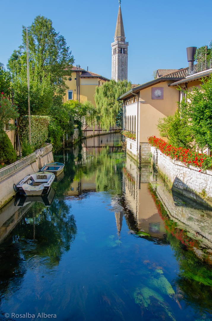 Sacile-Scorcio sul fiume Livenza