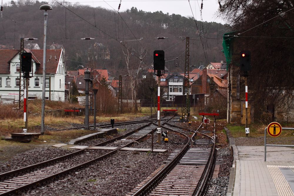 Sackgasse in Blankenburg/Harz