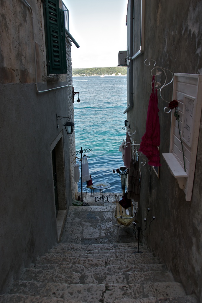 Sackgasse in Rovinj