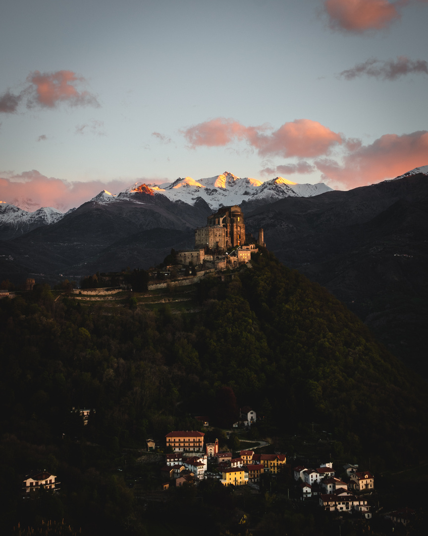 Sacra di san Michele nahe Turin, Italien