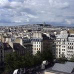 Sacre coer/Mont Martre vom Centre Pompidou aus