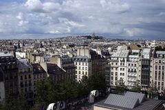 Sacre coer/Mont Martre vom Centre Pompidou aus