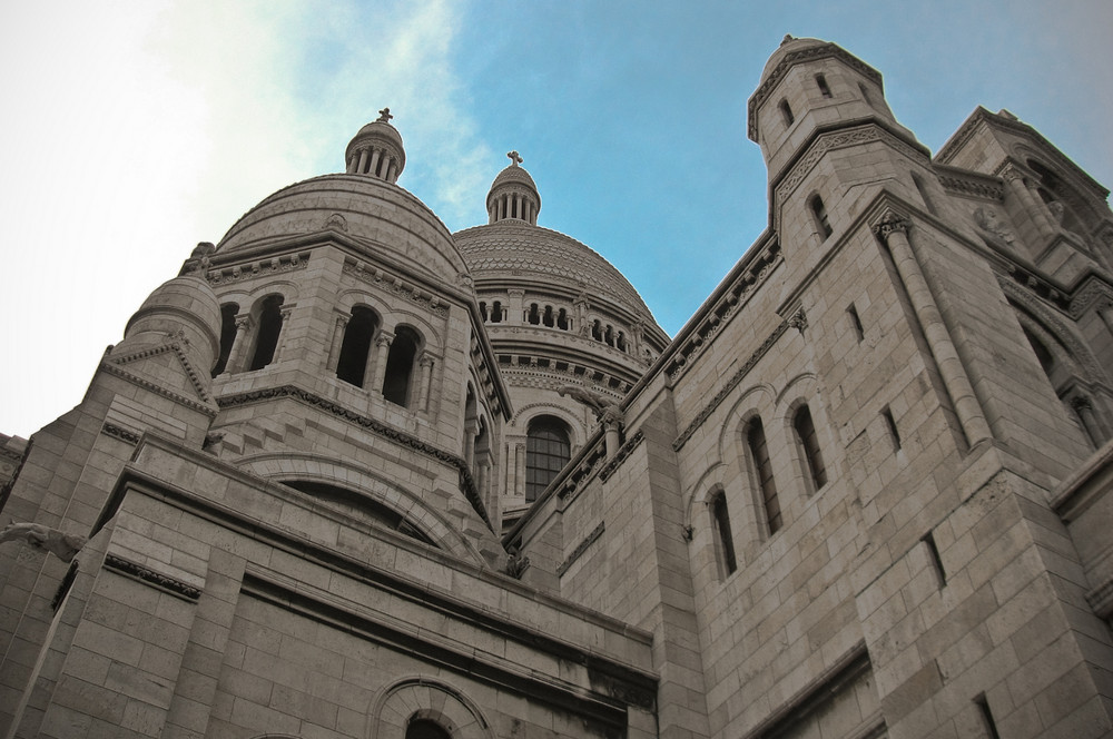 Sacre Coeur contre-plongée