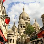 Sacre-Coeur de Montmartre, strahlend weißes Wahrzeichen von Paris